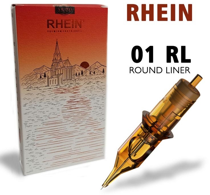 RHEIN GOLD 1001RL 0.30mm Round Liner картриджи 5 шт