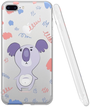Чехол Mcover для Apple iPhone 7 Plus, iPhone 8 Plus рисунок