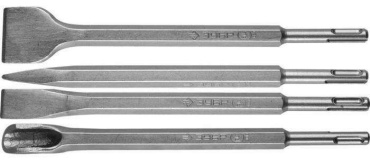 ЗУБР зубило 29230-H4 (SDS-plus, 20х200х250 мм) 4 шт