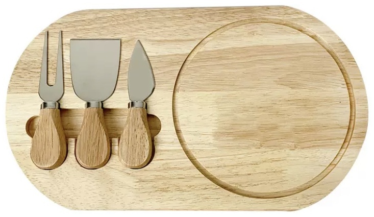 Купить Разделочная доска для сыра 304157 4 шт, дерево, бамбук в Алматы ...