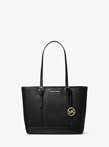 Сумка тоут Michael Kors натуральная кожа черный