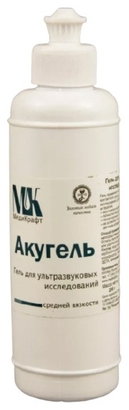 Гель проводник МедиКрафт Акугель средняя вязкость 250