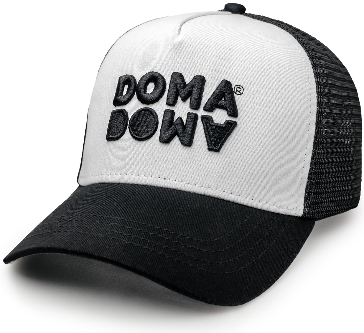 Кепка Doma Doma размер универсальный, черный, белый