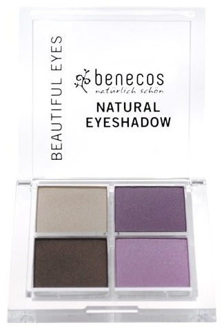 Benecos тени прессованные Quattro Eyeshadow Прекрасные глаза