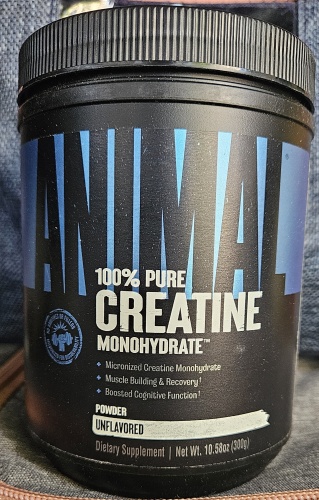 Animal Micronized Creatine, Monohydrate Powder, Unflavored 300 г