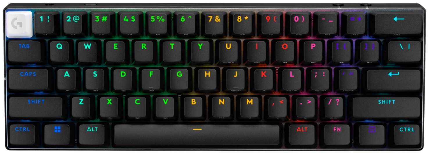 Купить Клавиатура Logitech G Pro X 60 Tactile 920-011911 черный в