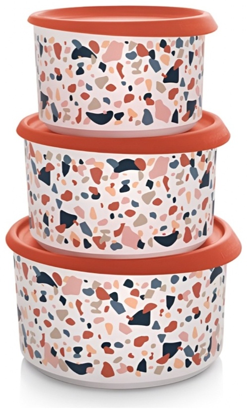 Tupperware набор контейнеров TERRAZZO RP1001 3 шт, полипропилен