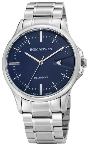 Кварцевые ROMANSON CA5A10M blue нержавеющая сталь