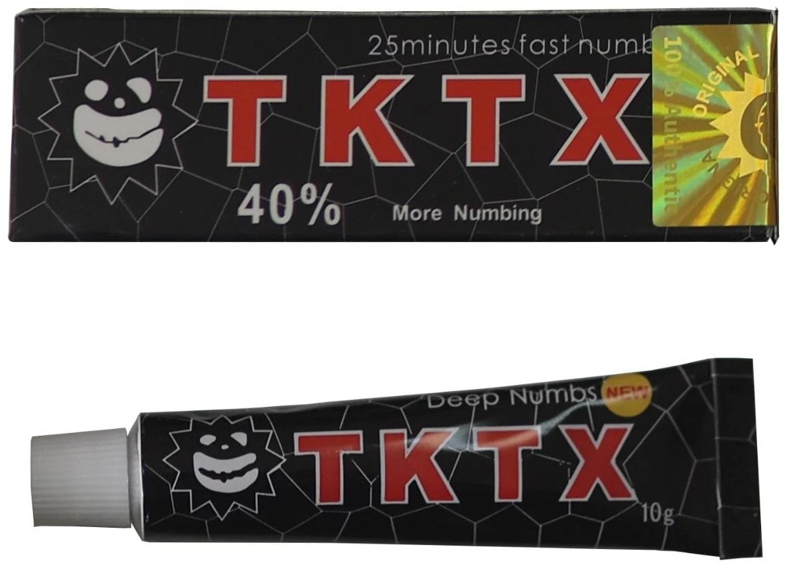 Крем обезболивающий Black 40% Deep Numbs 10 мл