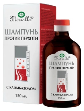 Mirrolla Против перхоти с климбазолом шампунь 150 мл