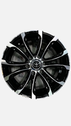 BW HS905 8x18/6x139.7 D106.1 ET25 4 диска черный, серебристый
