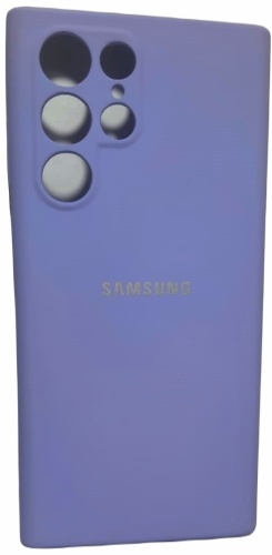 Чехол для Samsung Galaxy S22 Ultra сиреневый