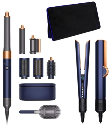 Dyson Airwrap Complete Long HS05 + Airstrait HT01 стайлер синий