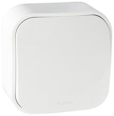 Выключатель клавишный Legrand 782405, белый