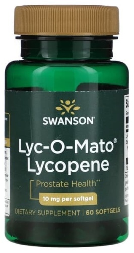 Swanson Lyc-O-Mato, ликопин, 10 мг таблетки 60 шт