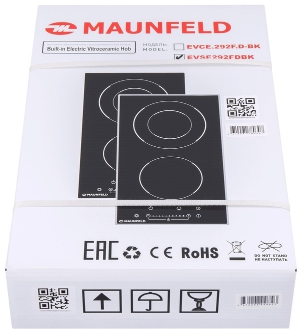Электрическая варочная панель MAUNFELD EVSE292FDBK 8