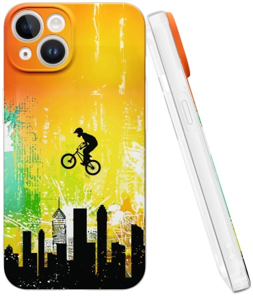 Чехол Mcover для Apple iPhone 14 рисунок