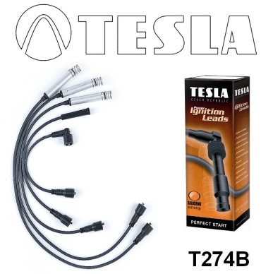 Свечные провода Tesla T274B