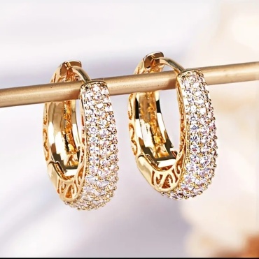 Серьги AGRA jewelry бижутерный сплав, цирконий