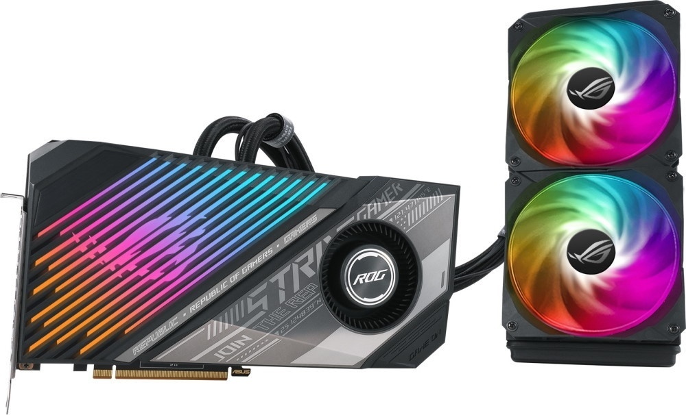 Видеокарта ASUS ROG-STRIX-LC-RX6900XT-T16G-GAMING 16 ГБ