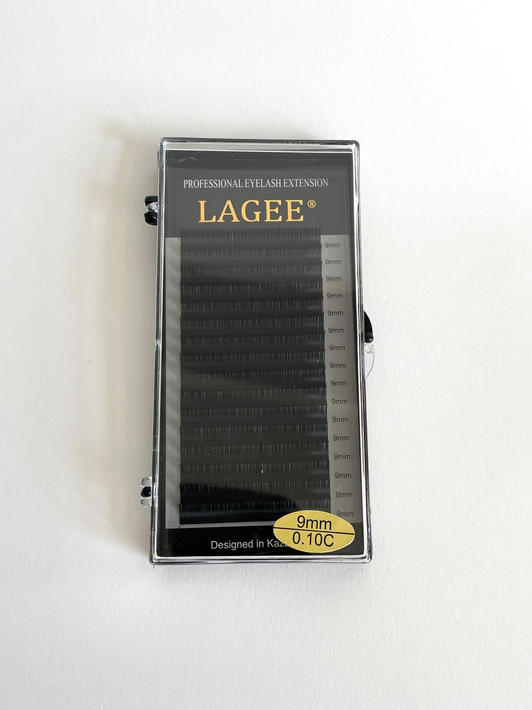 Lagee единичные C 0.10 мм черный 9 мм