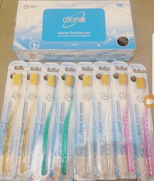 Atomy Toothbrush зубная щетка средняя 8 шт
