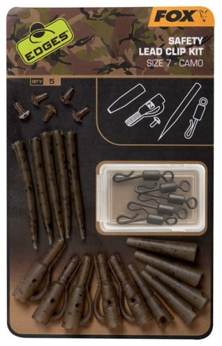 Оснастка FOX EDGES Camo Slik Lead Clip Kit №7 CAC780 7 см