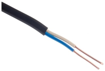 Промэко кабель ВВГ-Пнг(А)-LS 2x1.5 кв.мм, 1 м