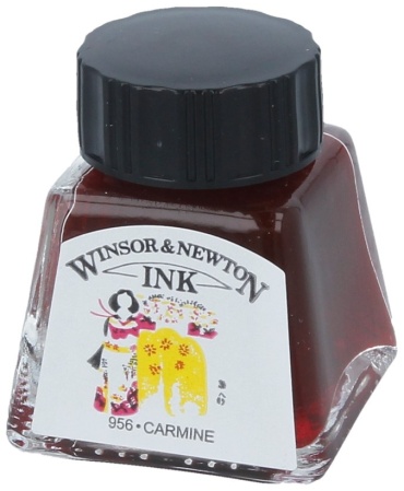 Тушь Winsor&Newton для рисования, водорастворимая, карминный 14мл