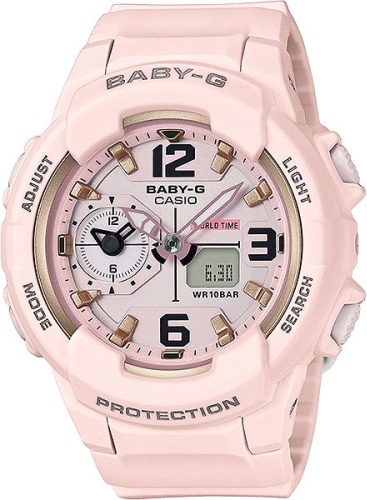 Кварцевые CASIO BGA-230SC-4BDR пластик
