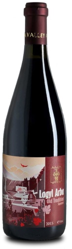 Вино Arba Wine Lagyl Arba Saperavi Old Tradition сухое красное 14.35% 0.75 л