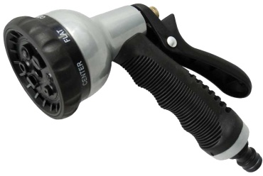 Пистолет для полива Aquapulse AP 2005R D: 1/2 (13 мм), 3/4 (19 мм), 5/8 (15 мм), стандарт, режимов полива: 7, 1 шт