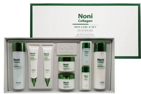 ANJO Noni Collagen Skin Care 6 Set набор по уходу за лицом для женщин