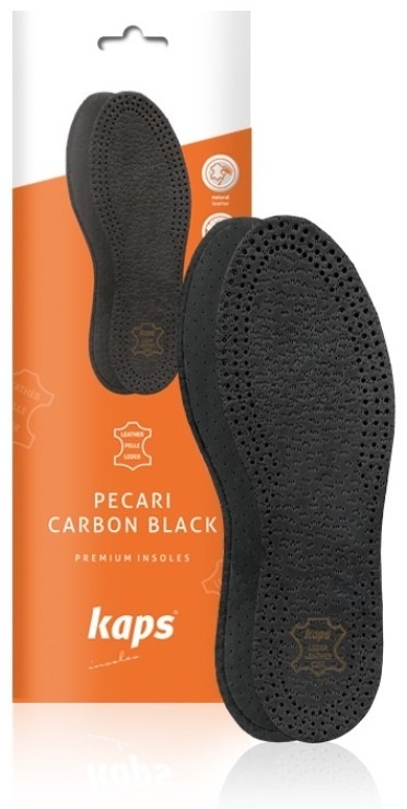 Kaps стельки Pecari Carbon Black 01_0085 размер 39, классические