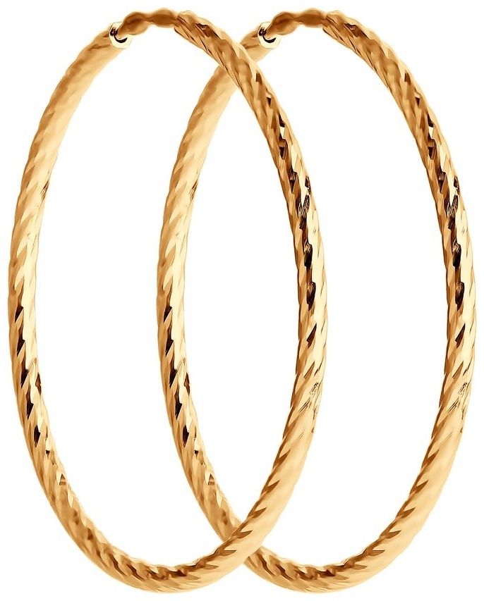 Купить Серьги SOKOLOV 140145 вес 1.25 г золото, без вставок в Алматы ...