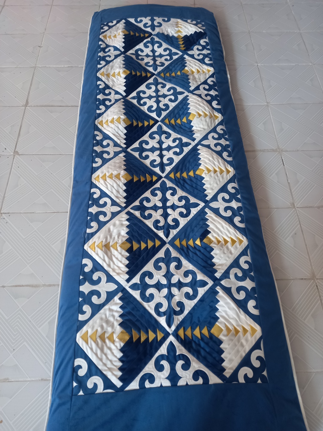 Курак корпе корпе 230x80 см, без наполнителя, голубой, синий