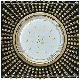 Встраиваемый светильник Ecola GX53 15 Вт 220 - 240 В  FP53SGECB