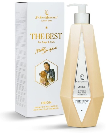 Iv San Bernard The Best line Orion Шампунь для средней шерсти с экстрактом меда 550 мл