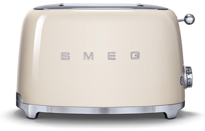Купить Тостер Smeg TSF01CREU бежевый в Алматы – Магазин на Kaspi.kz