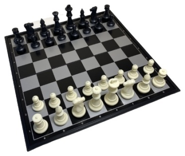 Шахматы и шашки 2 в 1 U3 магнит 35x35 см