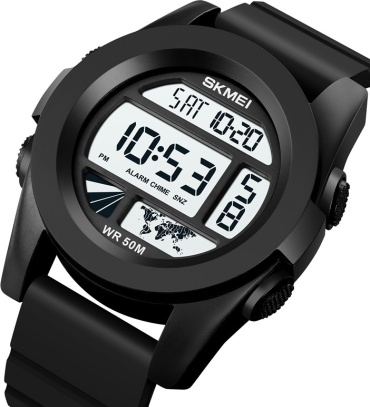 Кварцевые SKMEI 6091BKWT-1 пластик