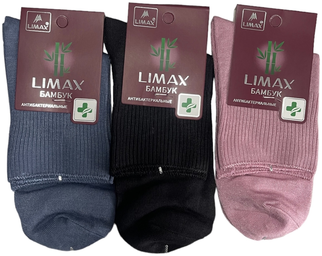Носки LIMAX 3 пары мультиколор 36-40