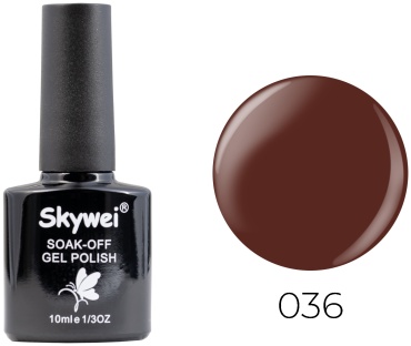 Skywei гель-лак Soak Off 036 глянцевое 10 мл