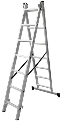 Раскладная лестница 2-секционная Standers до 4,18м 7 ступеней