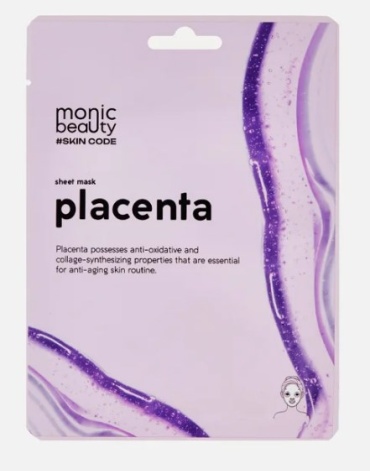 Monic beauty тканевая Тканевая маска для лица Плацента 25 мл