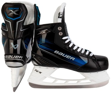 Bauer Коньки S23 X EE хоккейные черный, синий