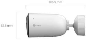 EZVIZ камера видеонаблюдения CS-CB3, 2 расширение 1920x1080