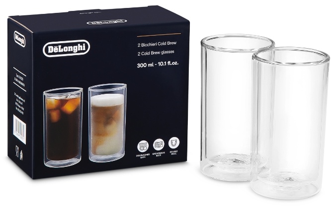 Набор кружек Delonghi , 300 мл, боросиликатное стекло, 2 шт.