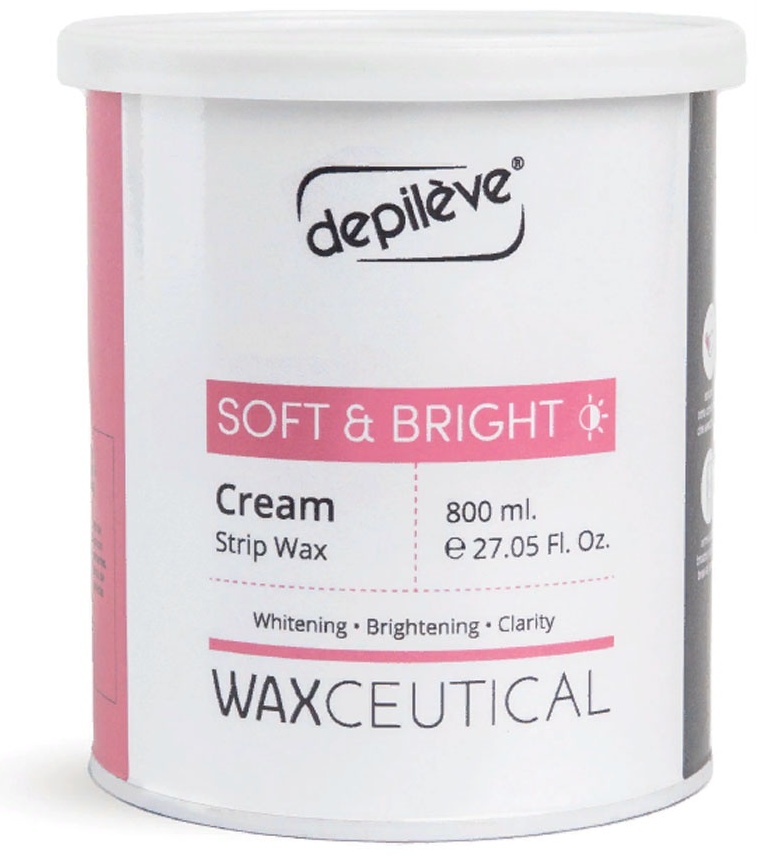 Воск Depileve Depileve Soft & Bright плотность средняя в банке 800 г