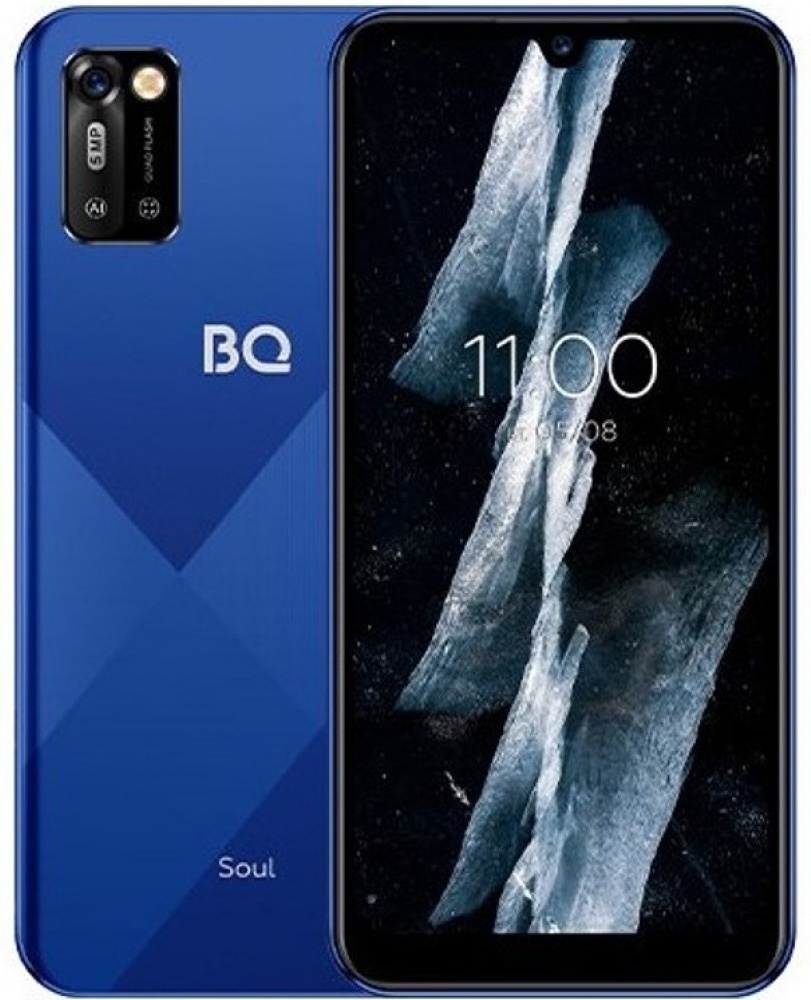 Купить Смартфон BQ 6051G Soul 2/32Gb синий в Алматы – Магазин на Kaspi.kz